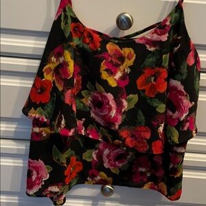 Flowy flower print cami